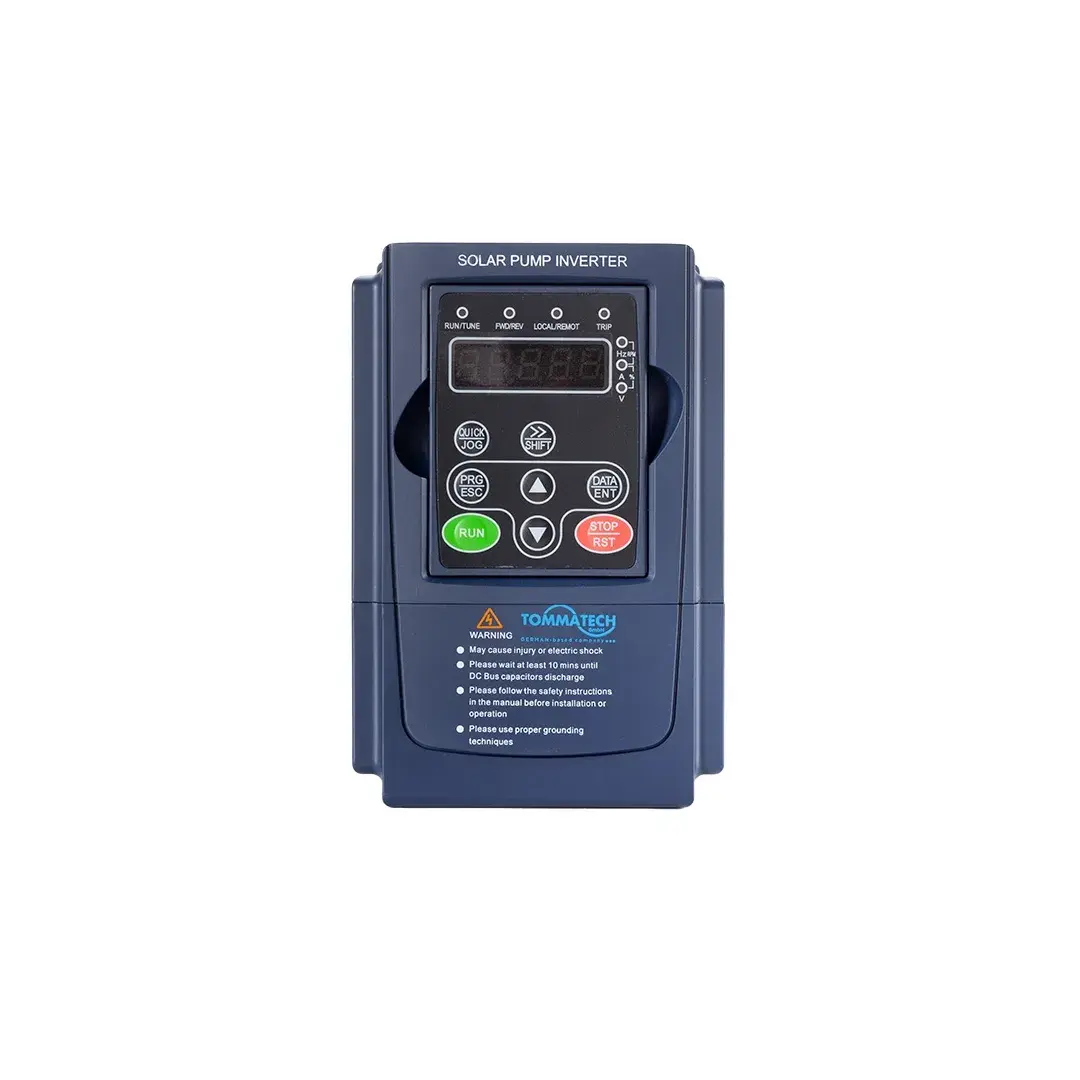 Tommatech 2.2 Kw 3 hp monofaz solar sulama sürücüsü