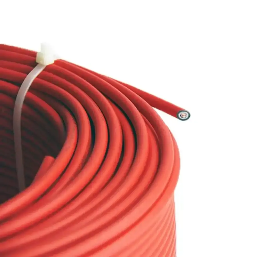 Kırmızı 6mm solar kablo 50 metre